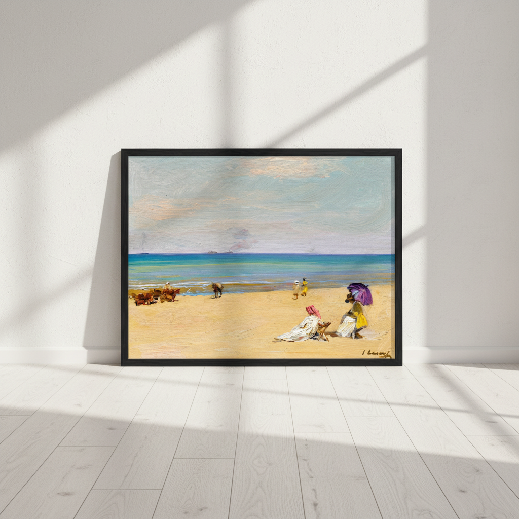 On The Sands by John Lavery Art Print (view 3)
