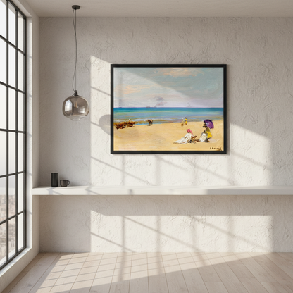 On The Sands by John Lavery Art Print (view 5)