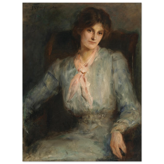 Unframed reproduction of Portrait of Máire Nic Shiubhlaigh by Irish Artist John Butler Yeats