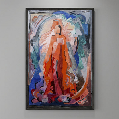 I Have Trodden the Winepress Alone – Irish Art Print by Mainie Jellett