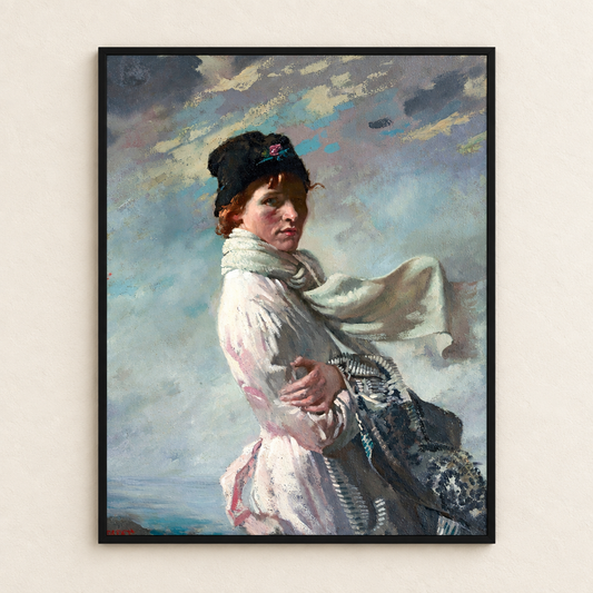 Portrait of the Artist’s Wife frame mockup preview
