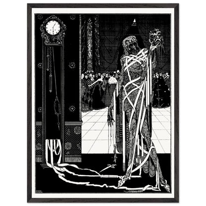 The Dagger Dropped by Harry Clarke in a black frame with a white mount