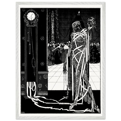 The Dagger Dropped by Harry Clarke in a whitewashed frame