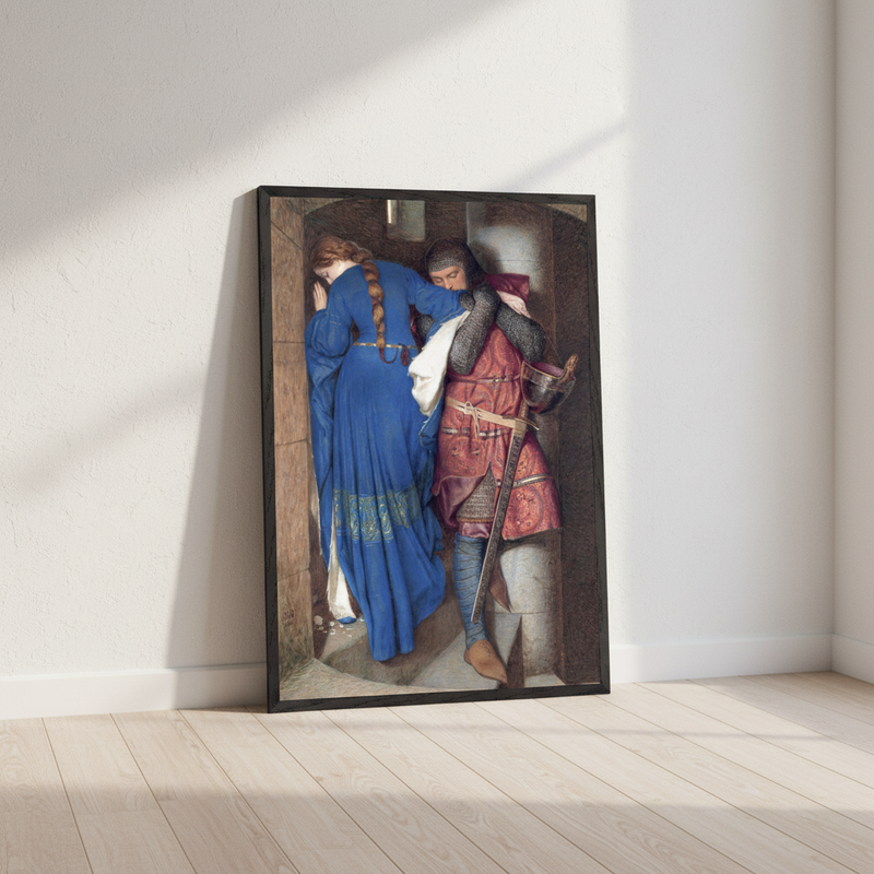 The Meeting on the Turret Stairs – Frederic William Burton