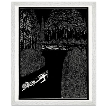 Toilsome Journey by Harry Clarke in a slim white frame with a thin white border
