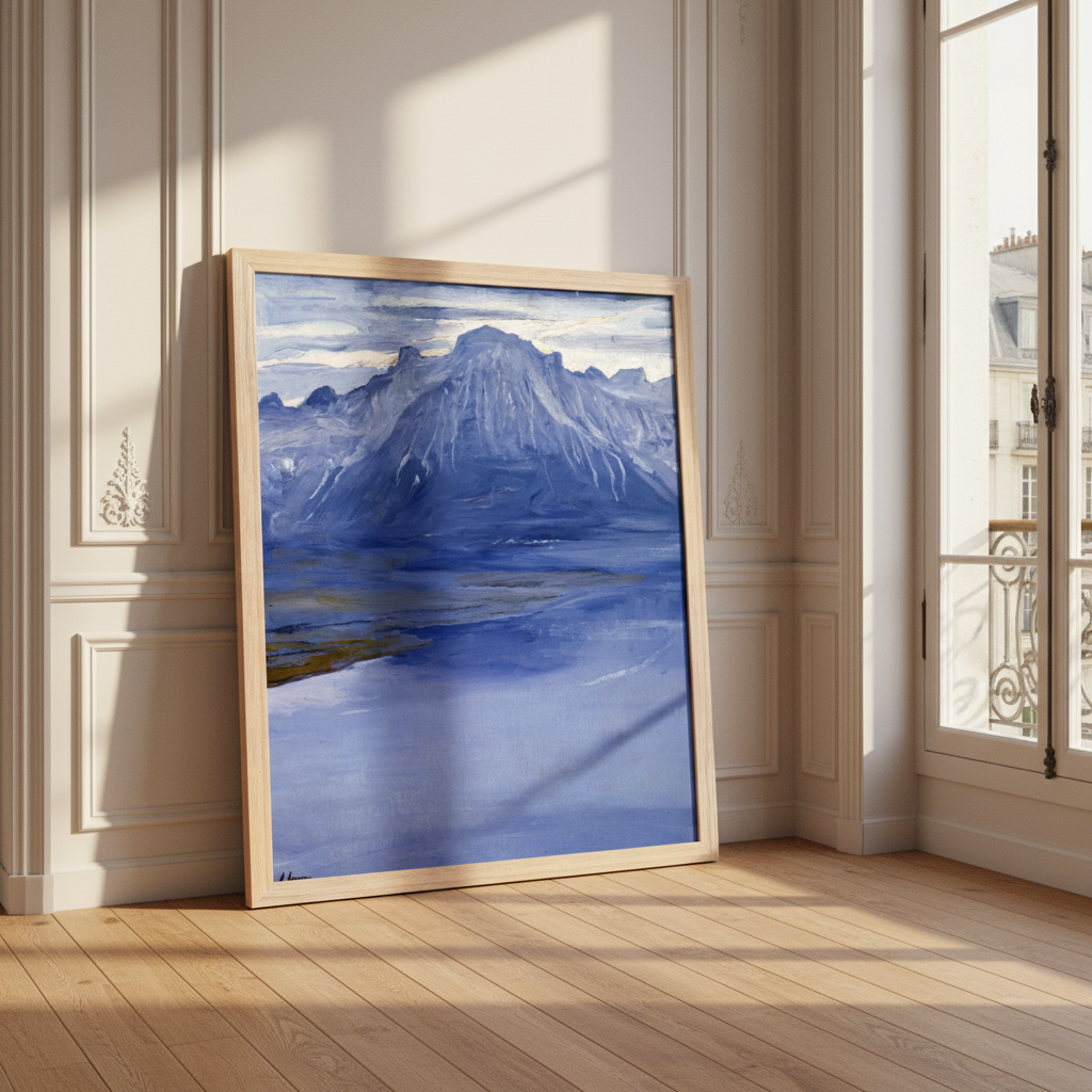 Twilight, Lake Geneva – Sir John Lavery Art Print (view 8)