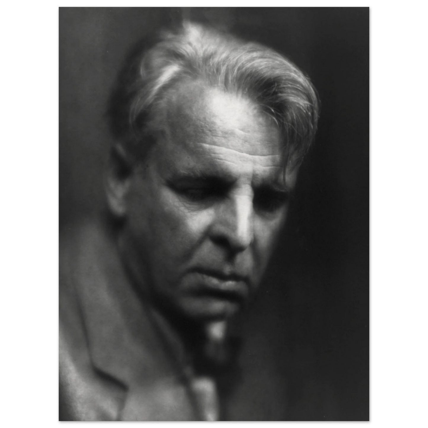 William Butler Yeats framed wall art with hanging kit included