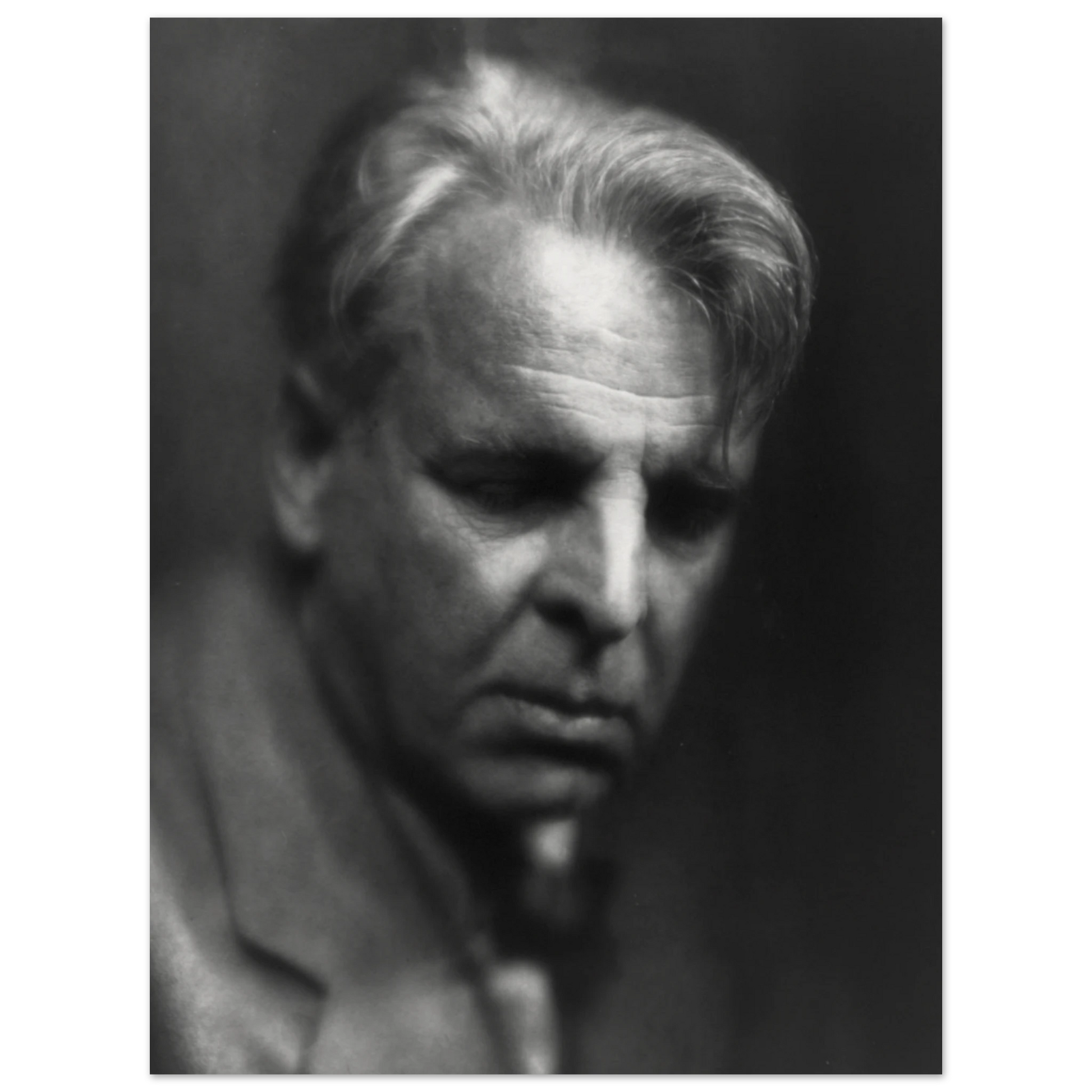 William Butler Yeats framed wall art with hanging kit included