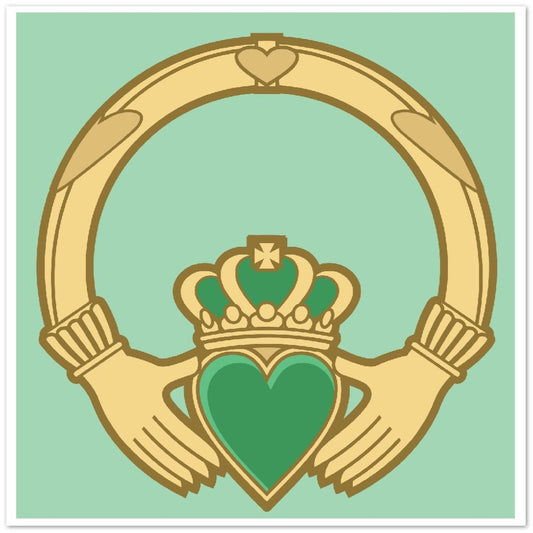 Irischer Claddagh-Ring 